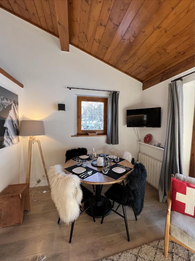 N5 Megeve - Residence De L'Ours - Appart 4 Pers Esterno foto