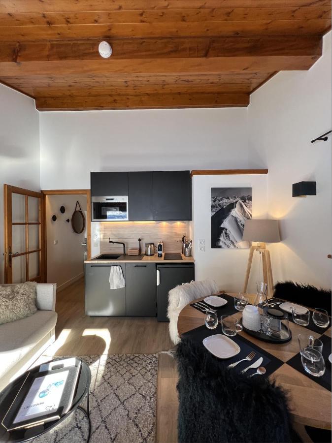 N5 Megeve - Residence De L'Ours - Appart 4 Pers Esterno foto