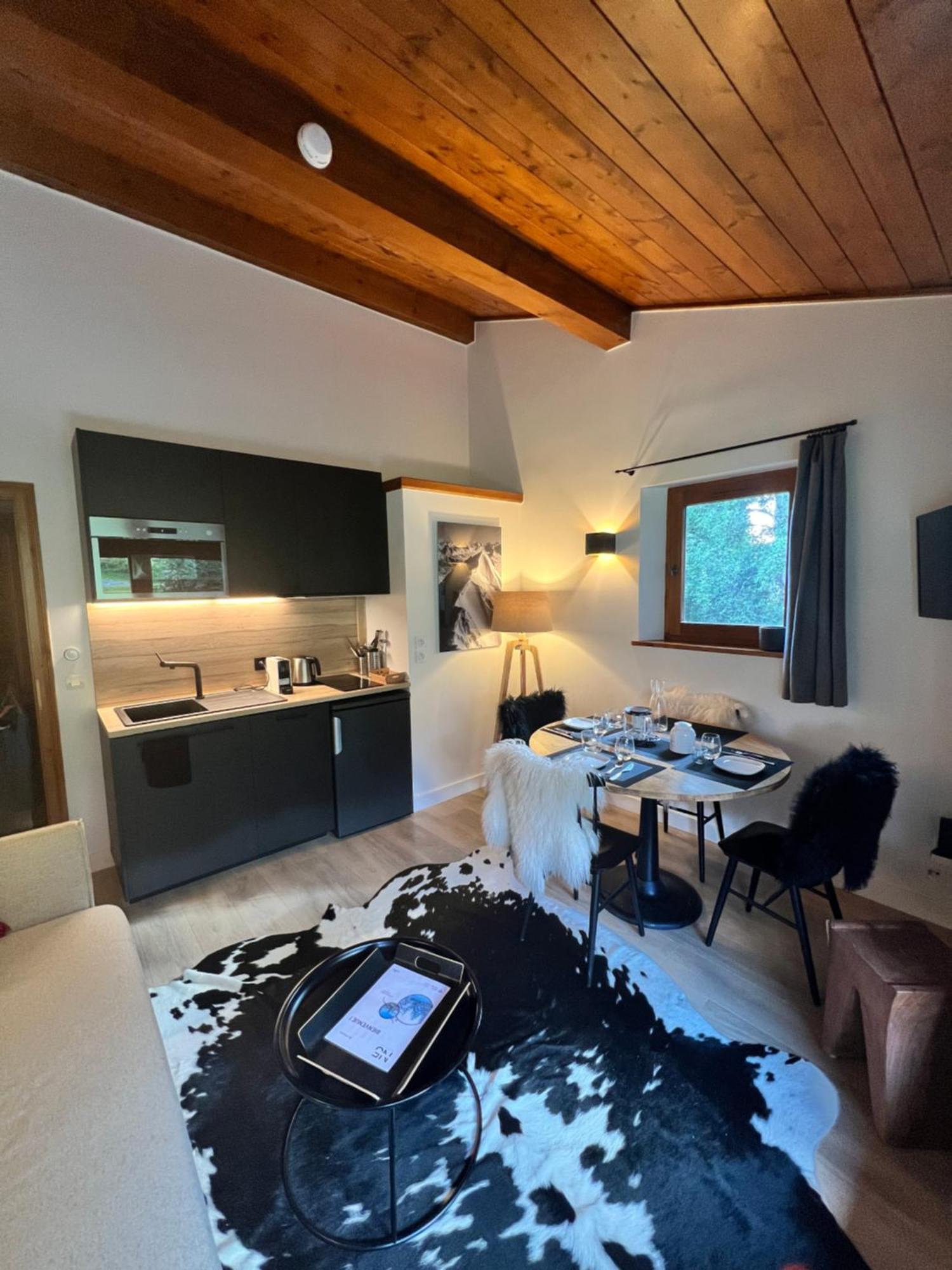 N5 Megeve - Residence De L'Ours - Appart 4 Pers Esterno foto